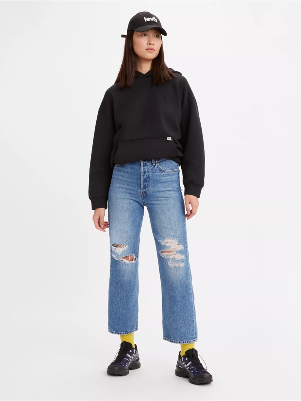 NEW Levis Ribcage Straight Ankle Women's Jeans Womens Size 26